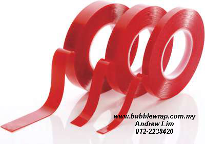 Double Sided Acrylic Foam Tape 24mm X 10yard Bubble Wrap Malaysia Bubble Wrap Roll Bag Pe Foam Opp Tape Stretch Film Fragile Tape Carton Box And Packaging Materials