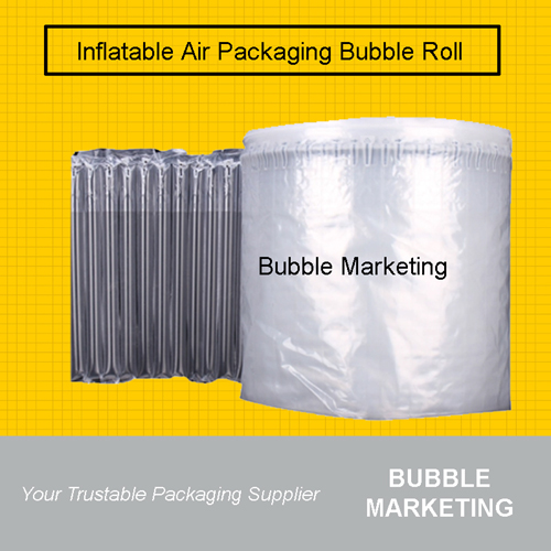 Inflatable Air Bubble Packaging Air Column 100m